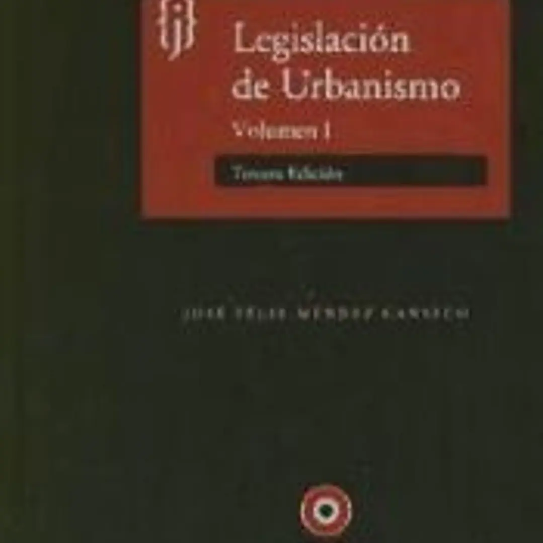 Legislación de Urbanismo 1