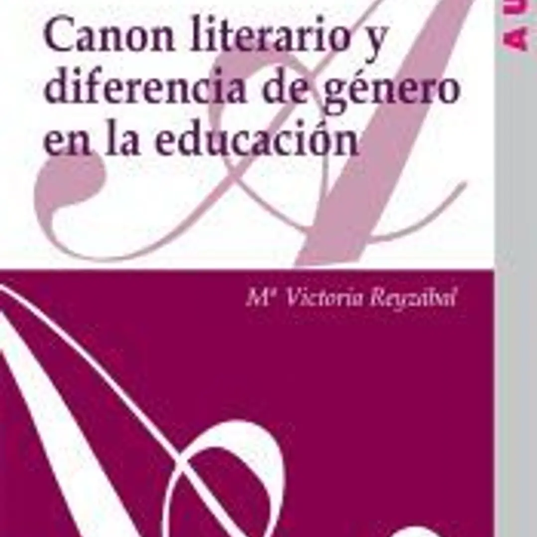 Canon literario y diferencia de género en la educación 1