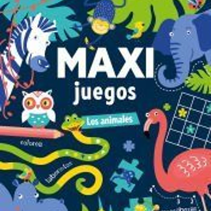 MAXI JUEGOS - LOS ANIMALES 1