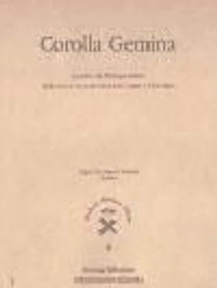 Corolla gemina: estudios de Filología Latina dedicados a los profesores José Castro y Pilar Muro