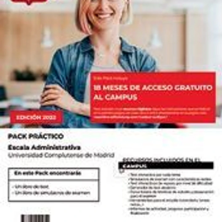 Pack práctico. Escala Administrativa. Universidad Complutense de Madrid 1