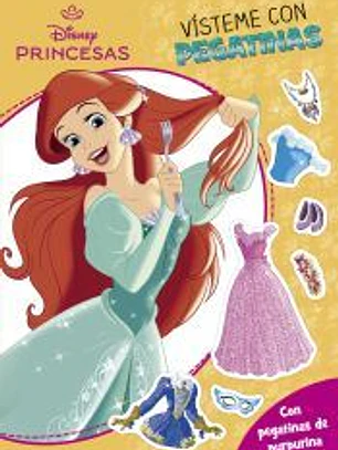 Princesas. Vísteme con pegatinas 3