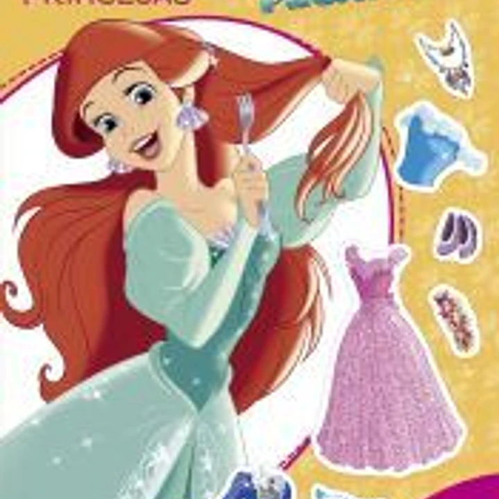 Princesas. Vísteme con pegatinas 3 1