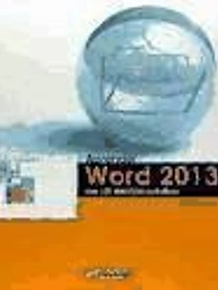 Aprender Word 2013 con 100 ejercicios prácticos