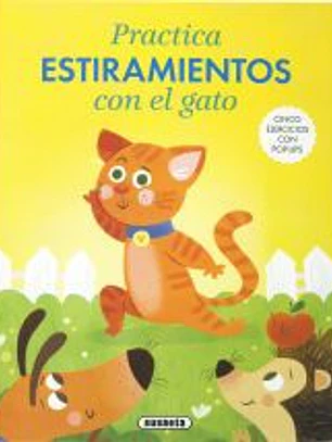 Practica estiramientos con el gato