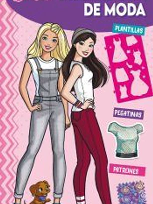 Barbie. Conviértete en una diseñadora de moda (violeta)