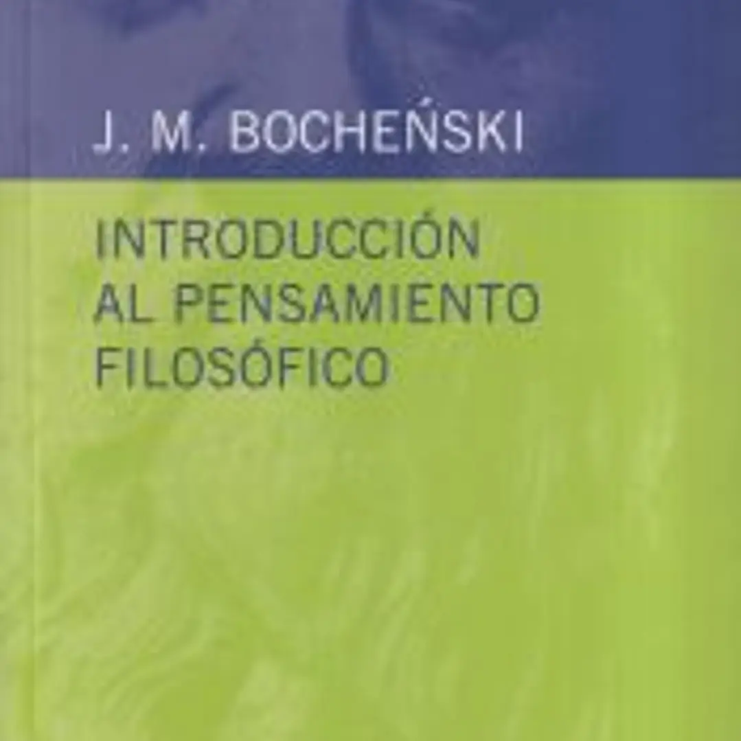 Introducción al pensamiento filosófico 1