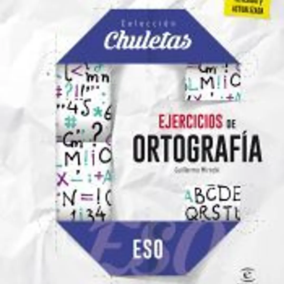 Ejercicios de orotgrafía para la ESO 1