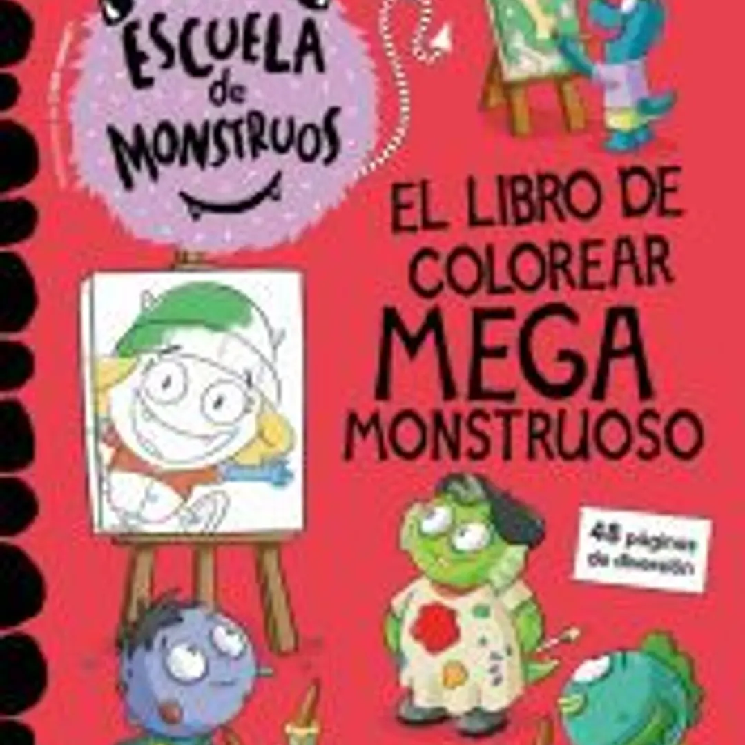 Escuela de Monstruos - El libro de colorear mega monstruoso 1