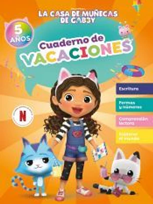 La casa de muñecas de Gabby. Cuaderno de vacaciones - 5 años