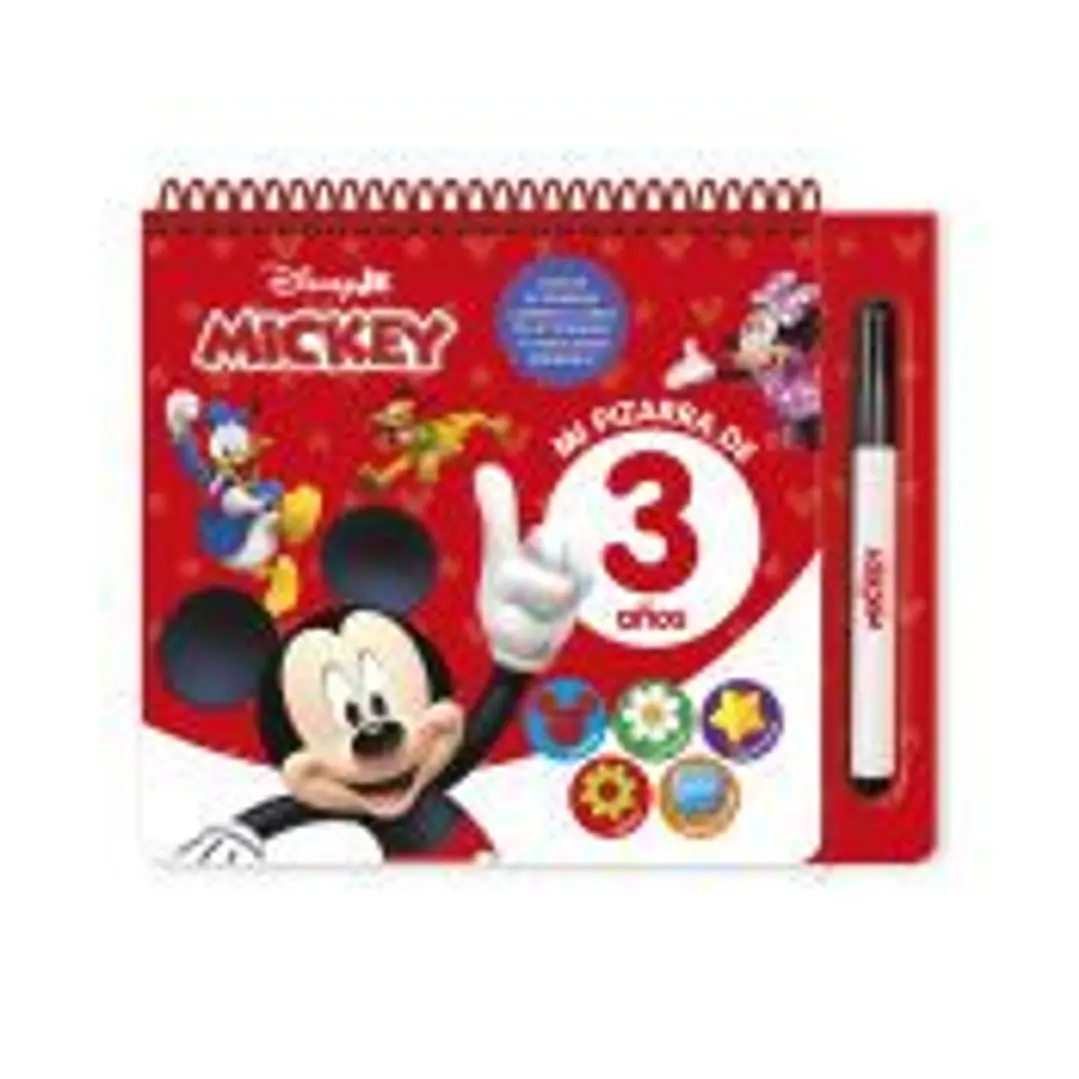 DISNEY MI PIZARRA DE 3 AÑOS - MICKEY 1