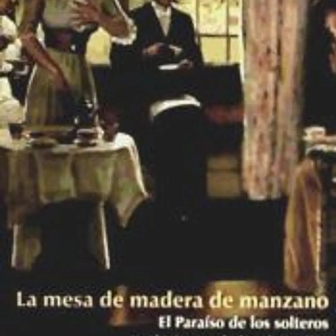 LA MESA DE MADERA DE MANZANO 1