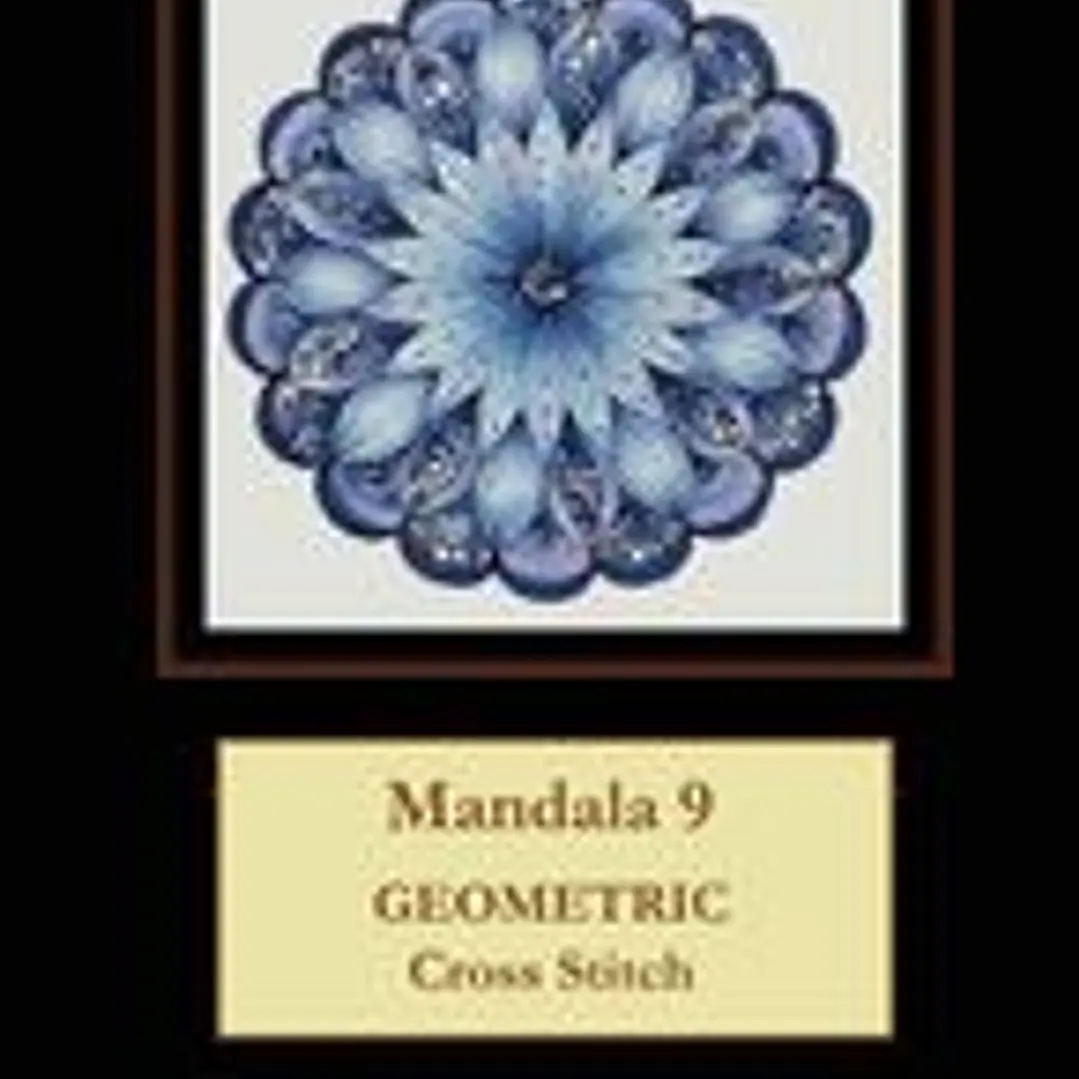 Mandala 9: Geometric Cross Stitch Pattern 1