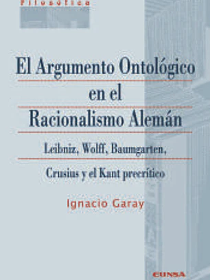 El Argumento Ontológico en el Racionalismo Alemán