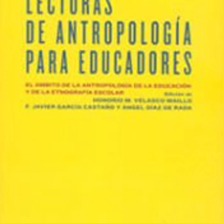 Lecturas de antropología para educadores 1