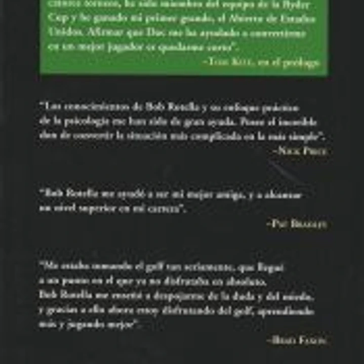 EL GOLF NO ES EL JUEGO DE LA PERFECCION 1