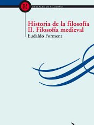 Historia de la filosofía, II : filosofía medieval