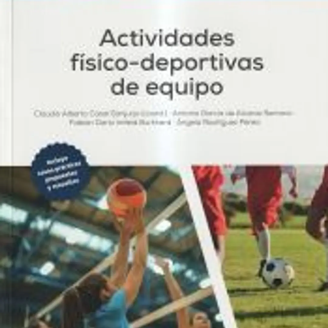Actividades físico-deportivas de equipo 1
