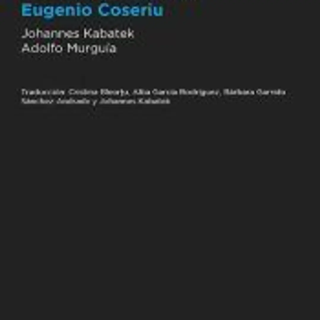 Decir las cosas como son... Conversaciones con Eugenio Coseriu 1