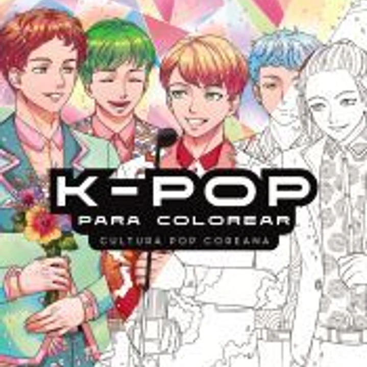 K-POP para colorear 1