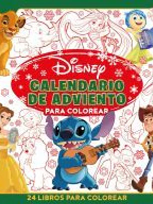 Disney. Calendario de Adviento para colorear