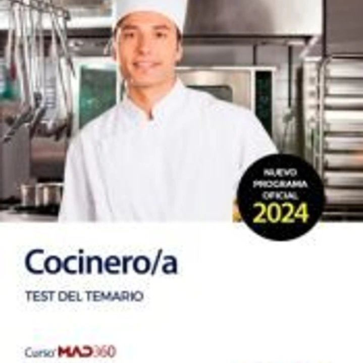 Cocinero/a. Test y casos prácticos. Servicio Andaluz de Salud (SAS) 1