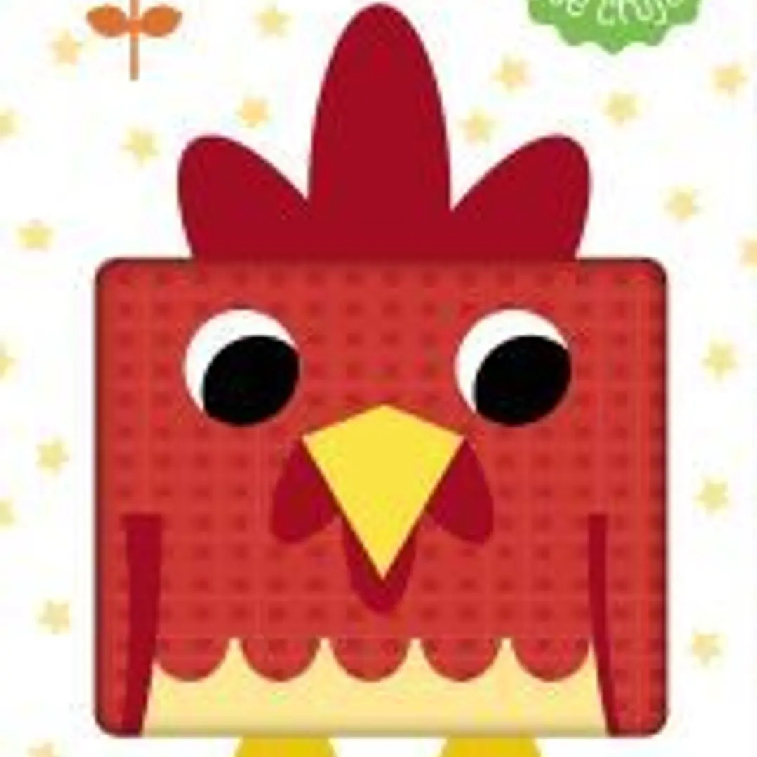 ¡Hola, gallina! Cuento de tela para bebés 1