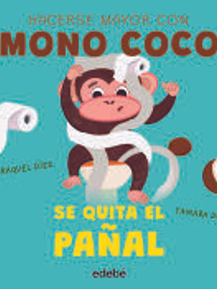 Mono coco se quita el pañal