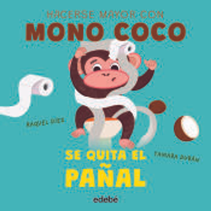 Mono coco se quita el pañal 1