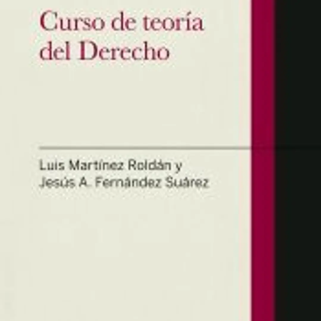Curso de Teoría del derecho 1