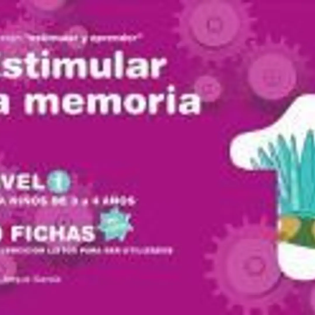 Estimular la memoria nivel 1: Fichas en color 1