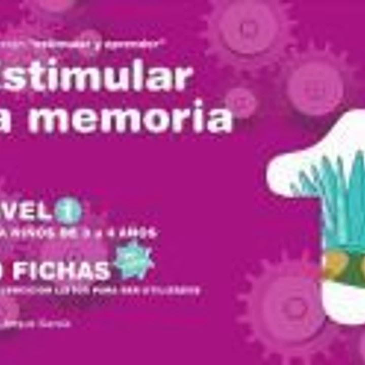 Estimular la memoria nivel 1: Fichas en color 1