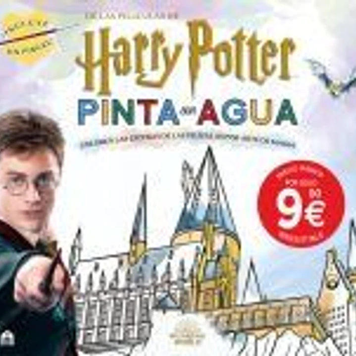HARRY POTTER. PINTA CON AGUA 1