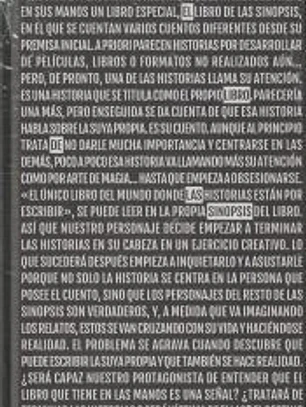El libro de las sinopsis