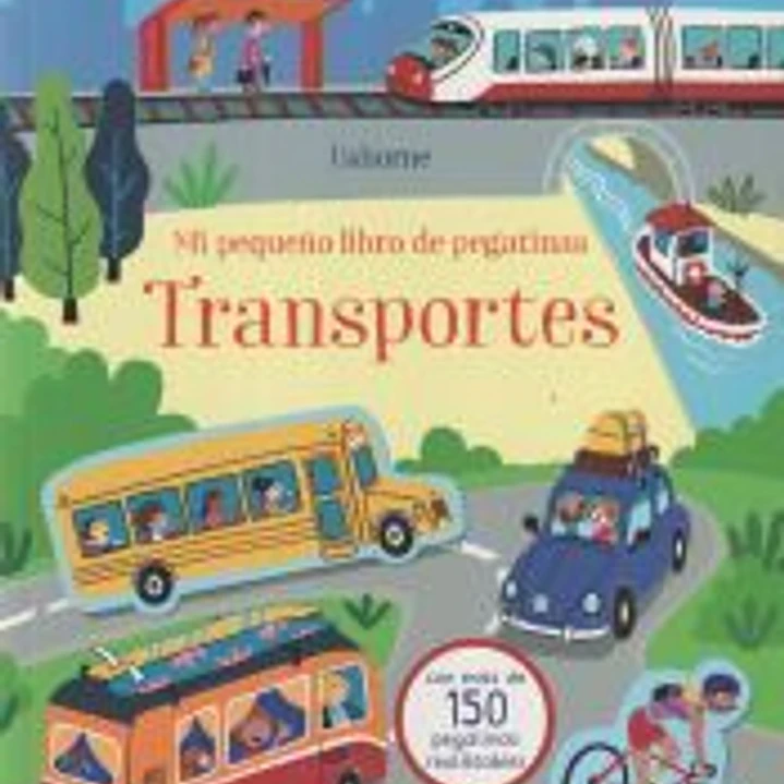 TRANSPORTES MI PEQUE?O LIBRO PEGATINAS 1