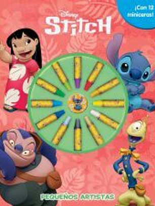 Stitch. Pequeños artistas: ¡Con 12 miniceras!