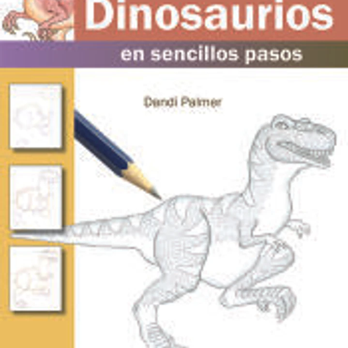 Cómo dibujar dinosaurios en sencillos pasos 1