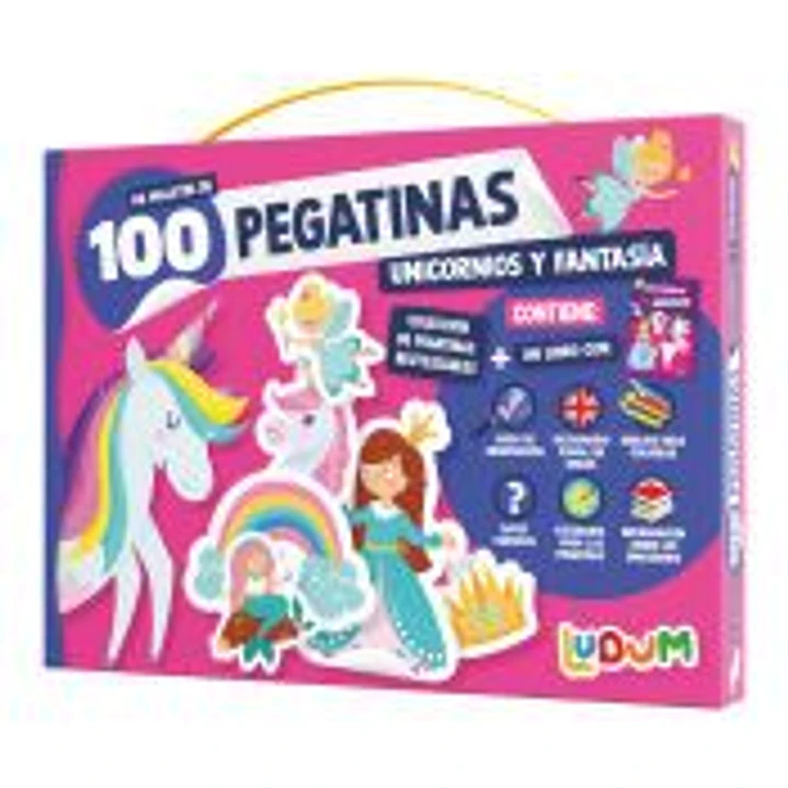 LUDUM - MALETIN 100 PEGATINAS - FANTASIA 1
