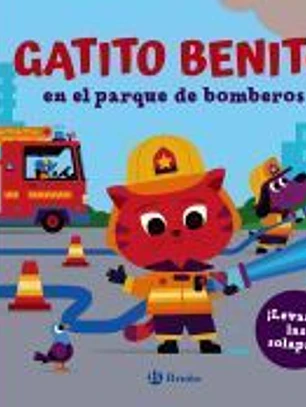 Gatito Benito en el parque de bomberos