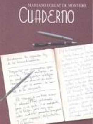 Cuaderno. Mariano Ucelay de Montero