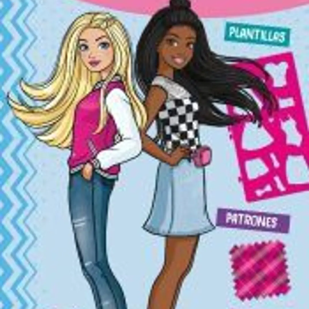 Barbie. Conviértete en una diseñadora de moda (rosa) 1