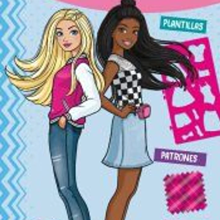 Barbie. Conviértete en una diseñadora de moda (rosa) 1
