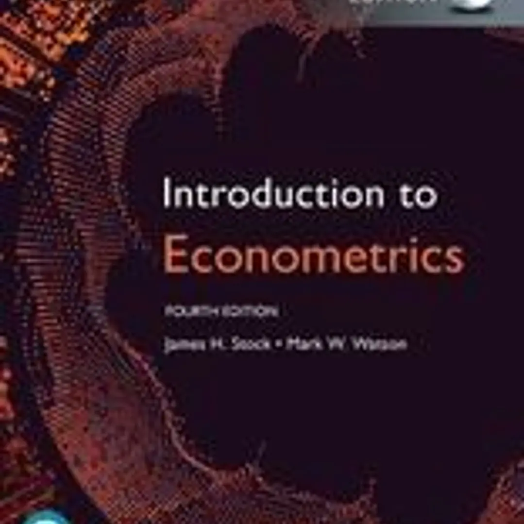INTRODUCTION TO ECONOMETRICS 1