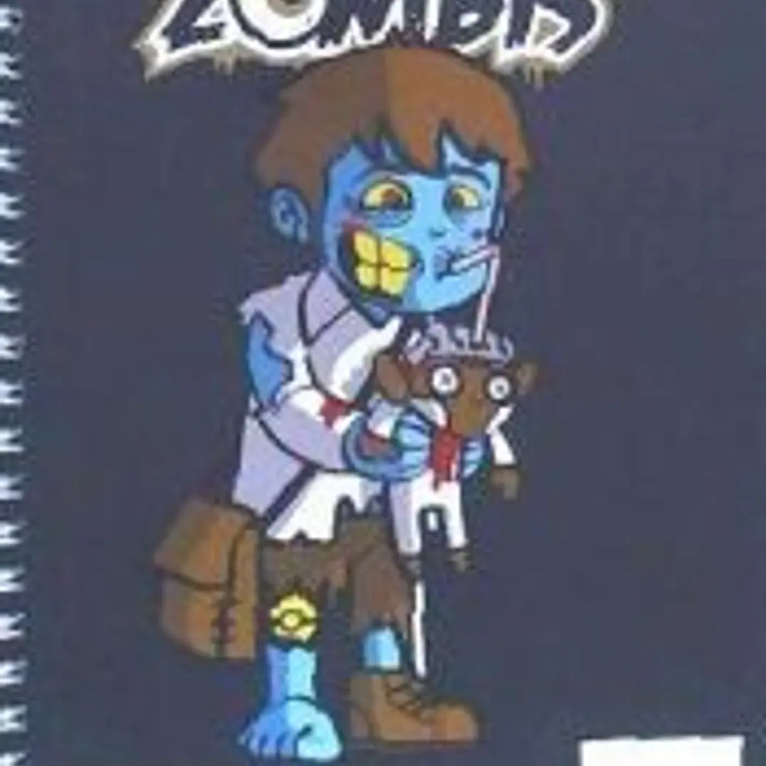 ZOMBIS CUADERNO (A5 ESPIRAL) 1