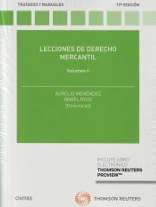 Lecciones de Derecho Mercantil