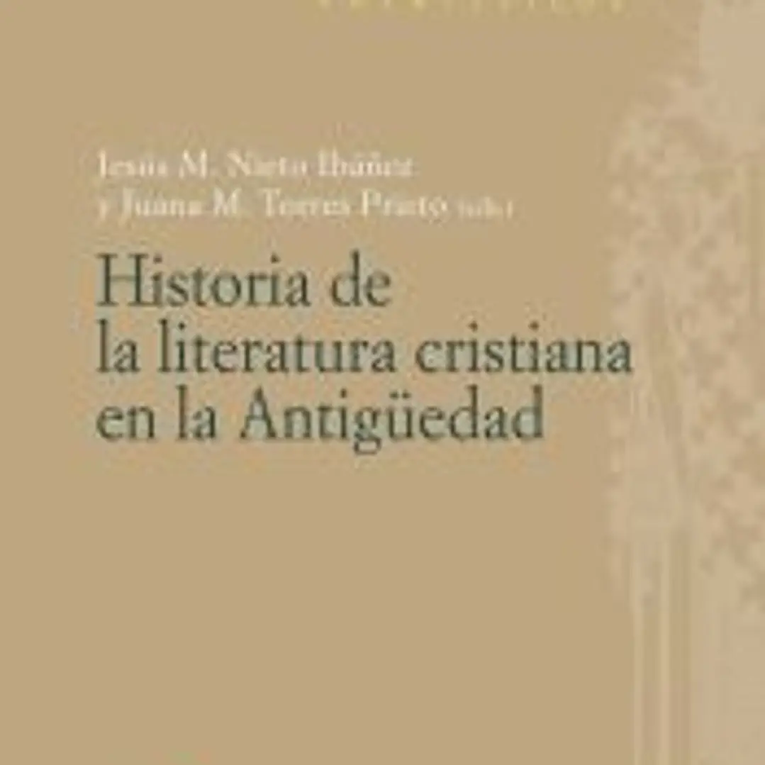 Historia de la literatura cristiana en la Antigüedad 1