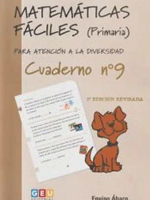 Matemáticas fáciles 9. Primaria