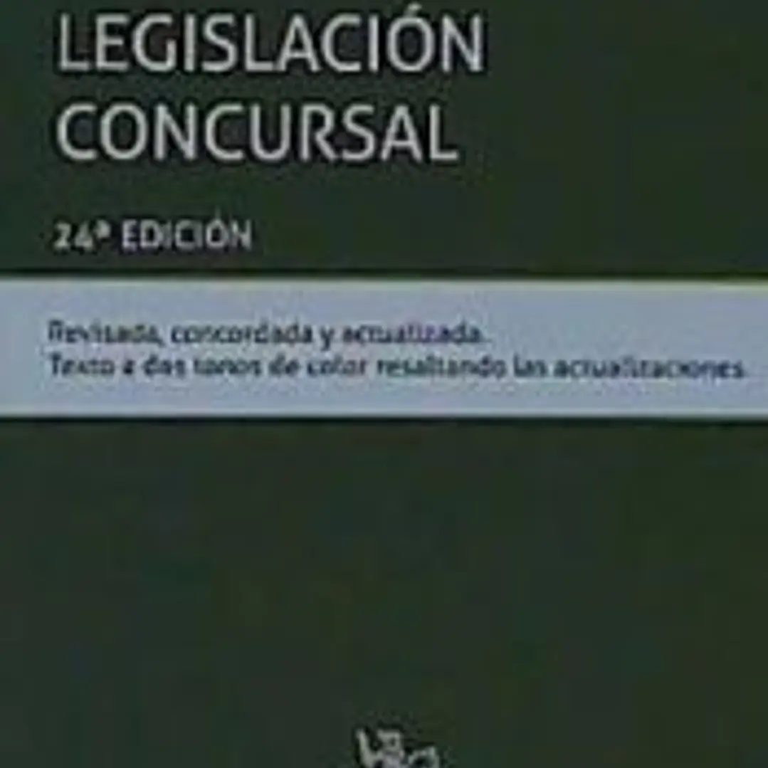 Legislación Concursal 24ª Edición 2018 1