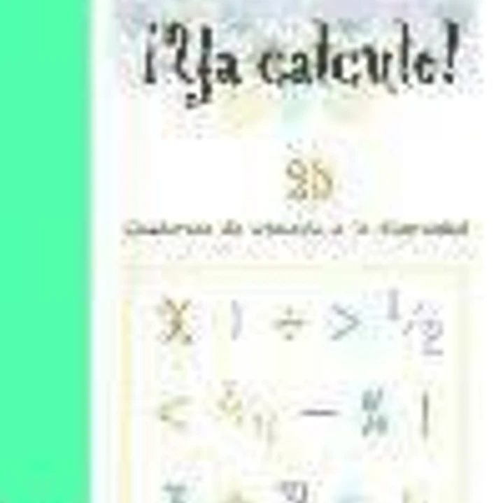 ¡Ya Calculo! 2b 1
