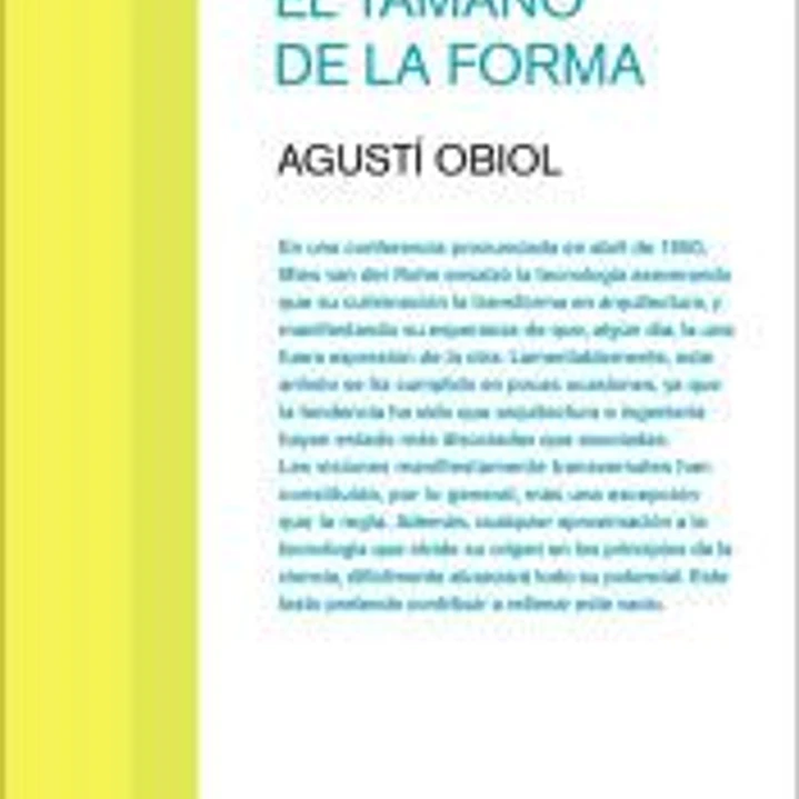 El tamaño de la forma 1